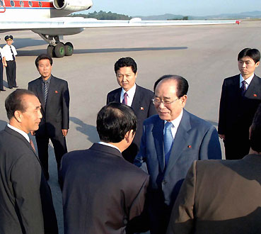 Kim Yong-nam at Non-Aligned Movement summit 