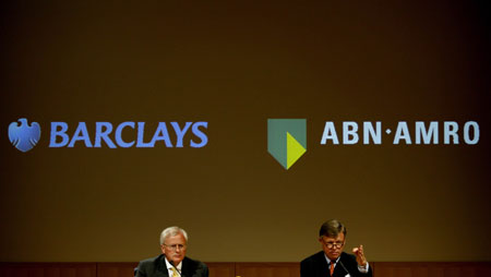 ABN Amro, Barclays agree to merge