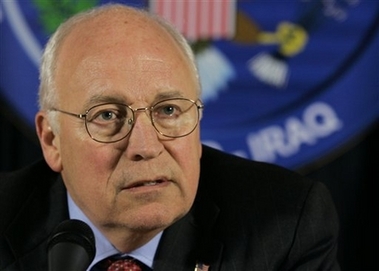 Cheney presses Iraqi leaders on security