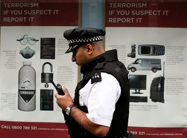 5th terror suspect arrested on Britain