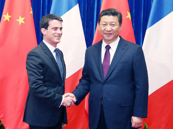 China backs France in terrorism fight
