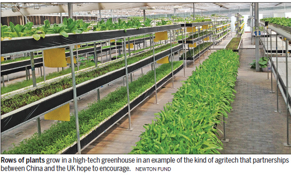 China and UK work to cultivate cutting-edge farming technology