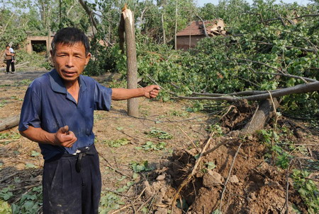 Storm leaves 22 dead in central China