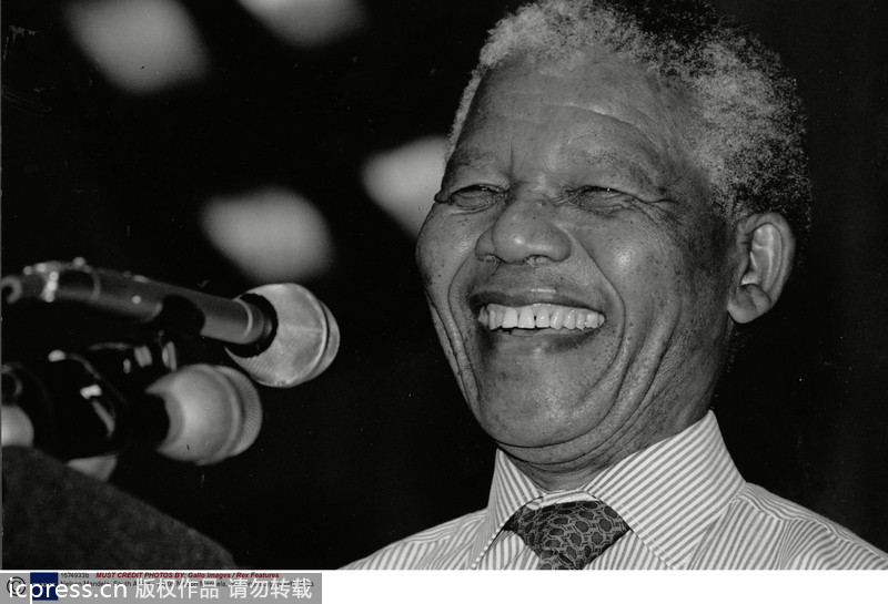 In memory of Nelson Mandela