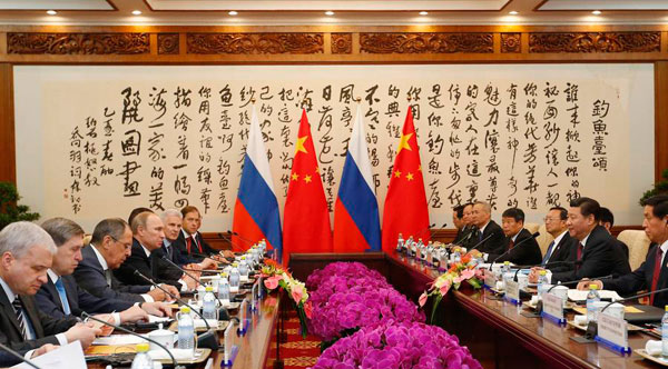 China, Russia ink big energy deals