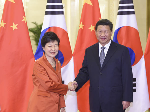 China, ROK presidents vow cooperation as FTA talks conclude