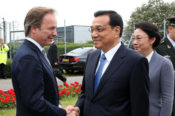 Li arrives in Britain for official visit