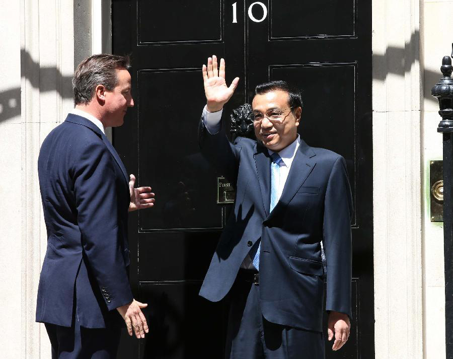 Premier Li to expand China-Britain trade to $100b