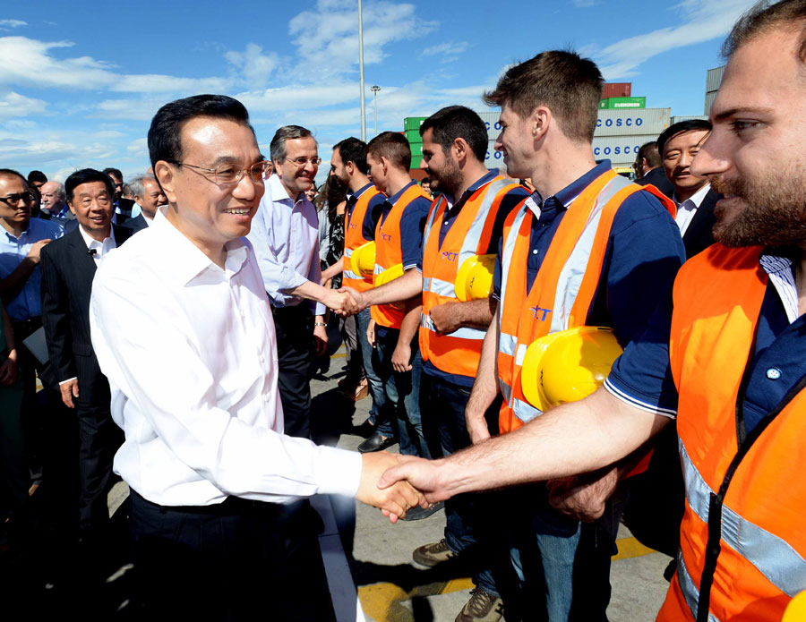 Premier Li hails China-Greece cooperation on PCT project