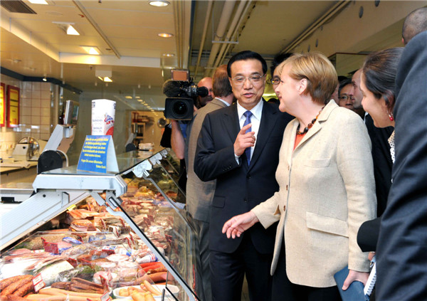 Premier, Merkel aim to further boost ties