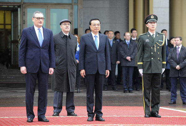 Premier Li begins his Russia visit