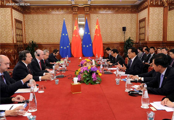 China, EU vow to speed up investment treaty talks