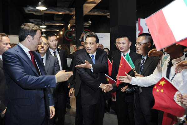 Premier Li attends the Fifth Italy-China Innovation Forum