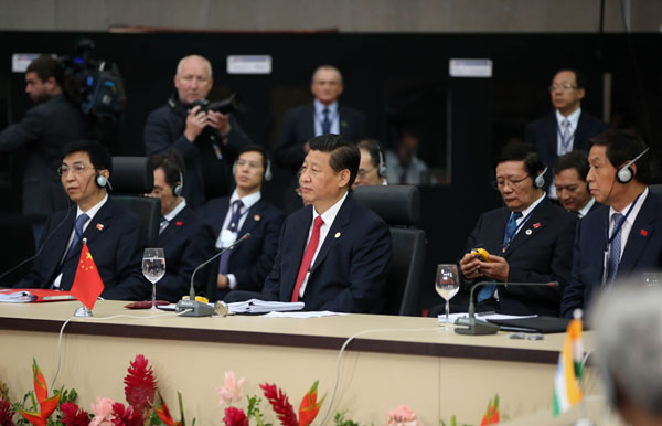 Xi attends sixth BRICS summit