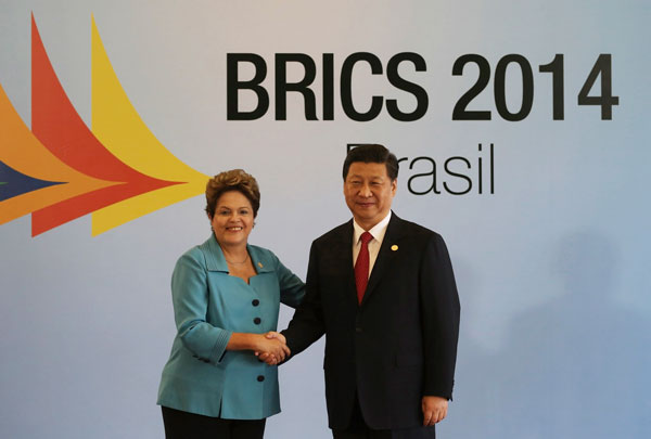 Leaders discuss BRICS bank