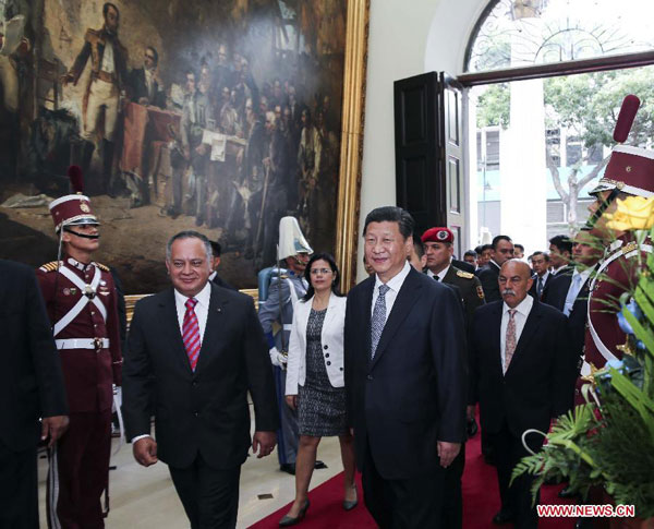 Xi urges stronger parliamentary exchanges between China, Venezuela