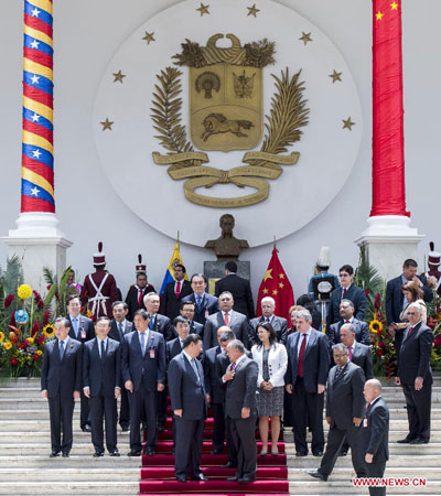 Xi urges stronger parliamentary exchanges between China, Venezuela