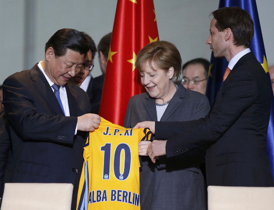 Xi's love of sports could fill a wardrobe