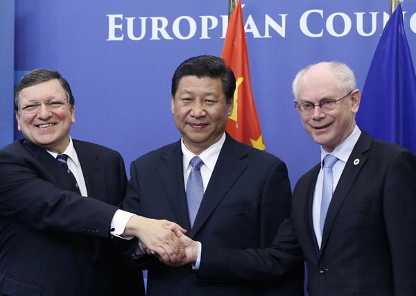 Xi urges strategic partnership with EU