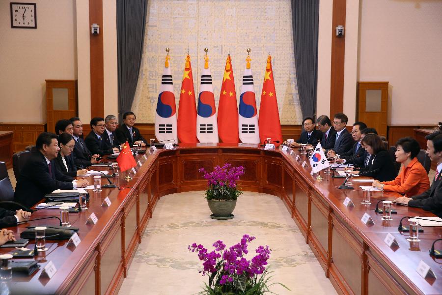 Xi proposes to enhance all-round co-op with S. Korea