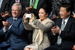 Chinese, Belgian heads of state launch panda house