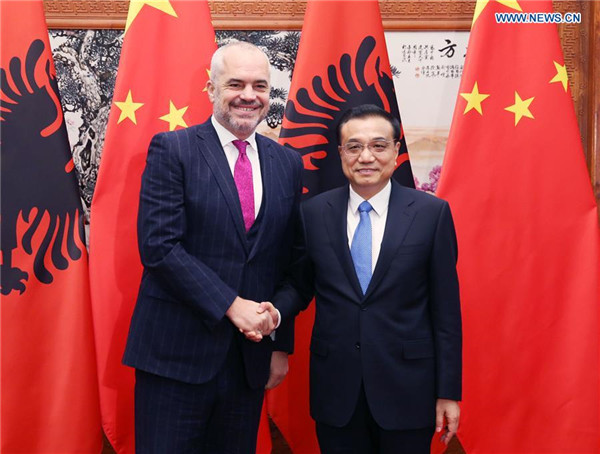 China, Albania to enhance infrastructure cooperation