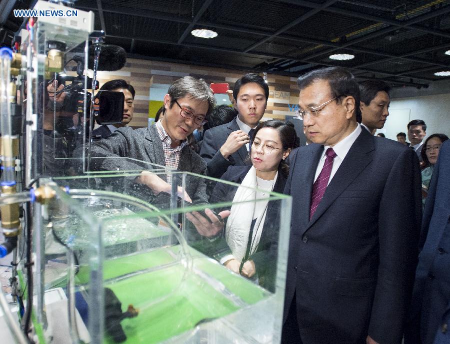 Li calls on China, S. Korea to strengthen youth exchanges in innovation cooperation