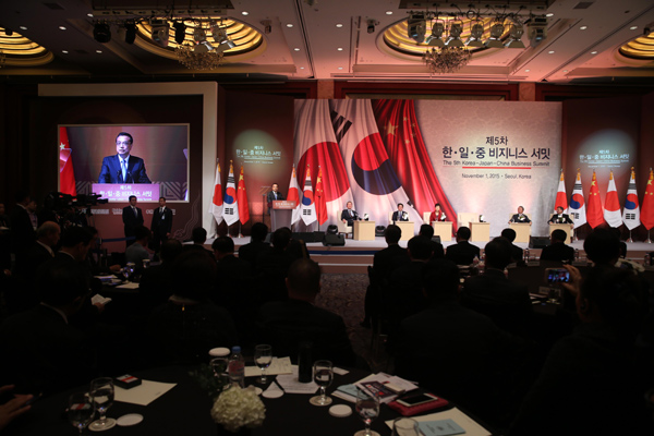 Premier Li likens China-Japan-ROK ties to Korean Bibimbap