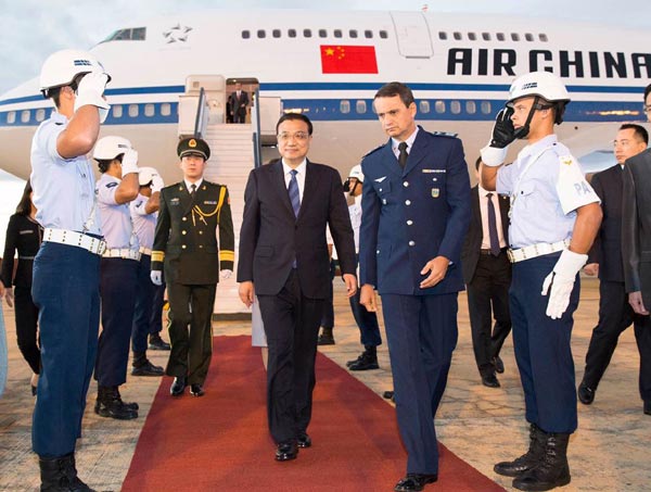 China wants to boost ties with Brazil: Premier Li