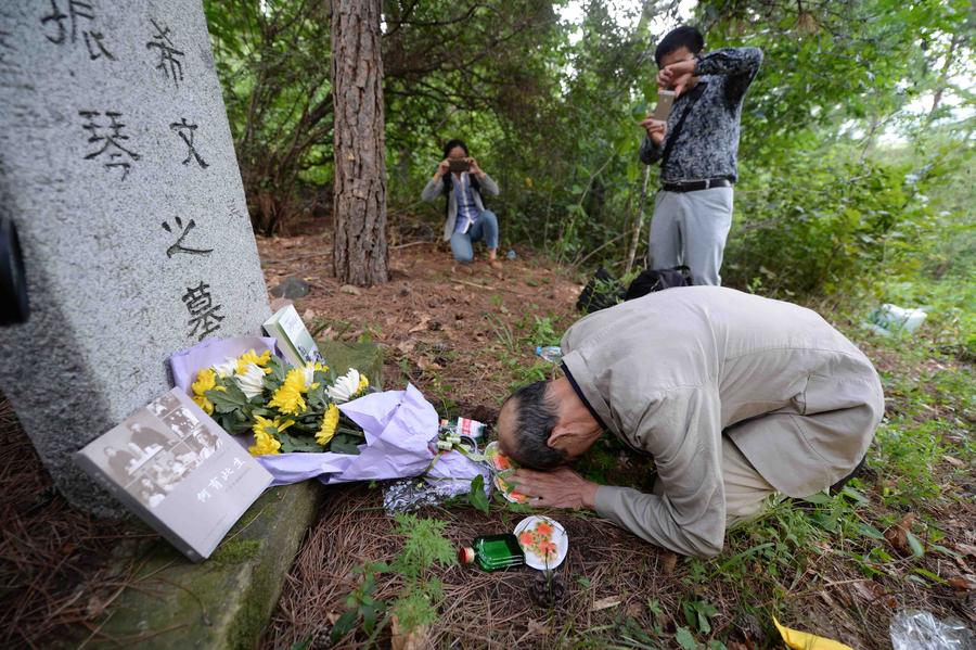 Japanese war orphan mourns adoptive parents in NE China