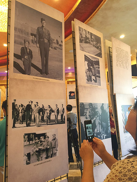 US exhibit commemorates Flying Tigers