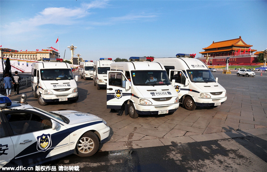 Beijing tightens security before V-Day parade