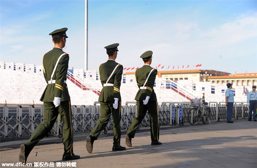 Beijing tightens security before V-Day parade
