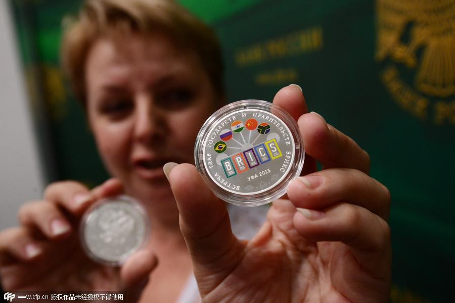 Russia launches coins for BRICS, SCO summits in Ufa