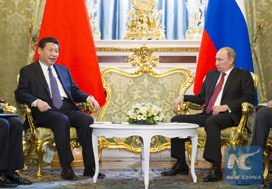 Backgrounder: Important meetings between Xi, Putin in last two years