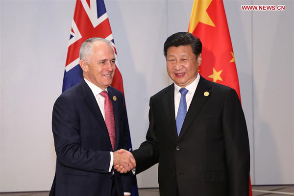 China, Australia agree to step up cooperation