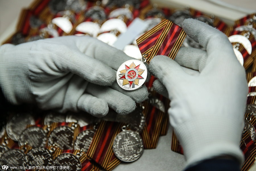 Medals marking victory in Great Patriotic War made in Russia