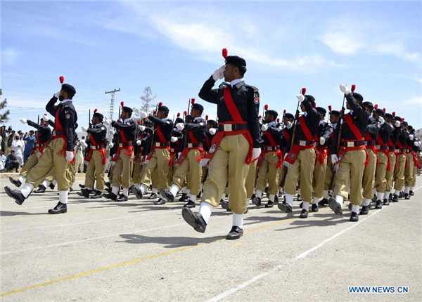 Policemen graduation ceremony held in SW Pakistan