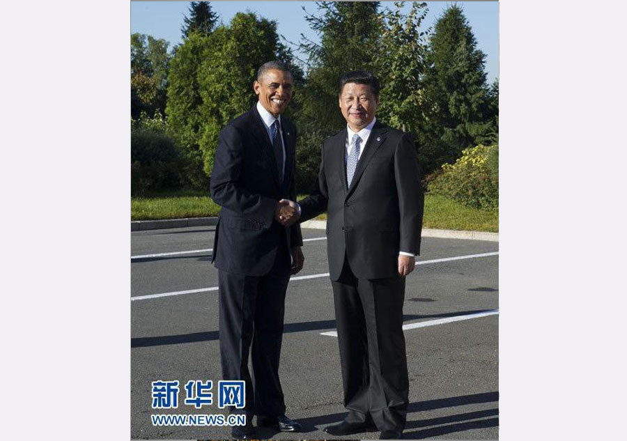 Four major meetings between Xi and Obama since 2013