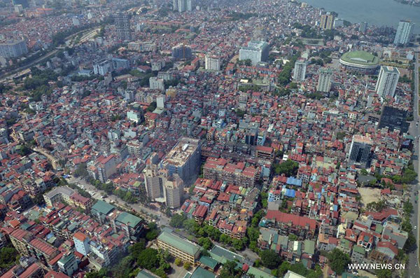A view of Vietnam's capital Hanoi