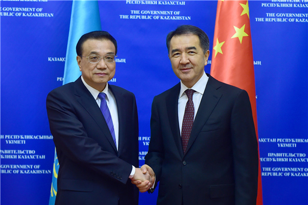 Premier Li attends China-Kazakhstan prime ministers’ meeting