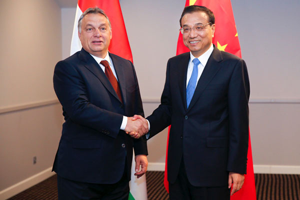 Premier Li lauds China's friendship with Hungary