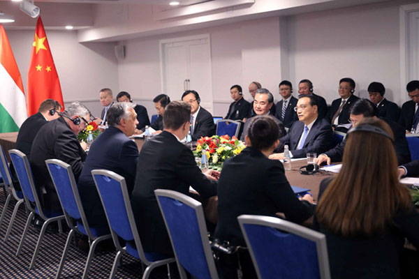 Premier Li lauds China's friendship with Hungary