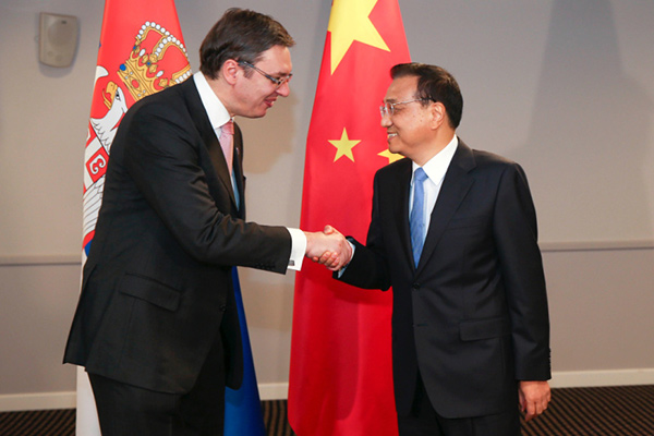 Premier Li expects further cooperation with Serbia