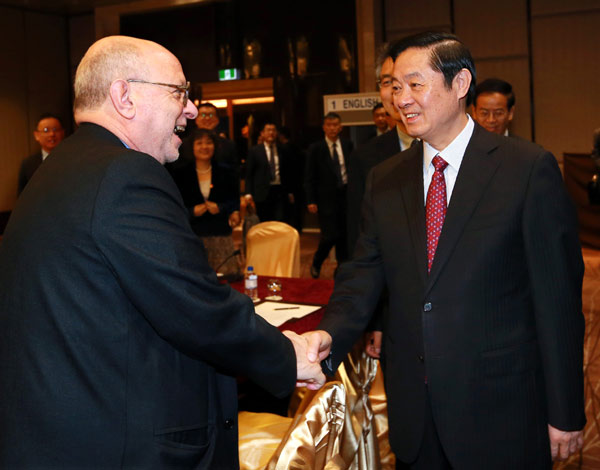 Liu Qibao attends Dialogue with Sinologists in Australia