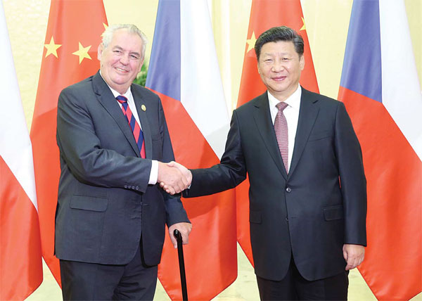 Xi aims to give Czech ties a boost