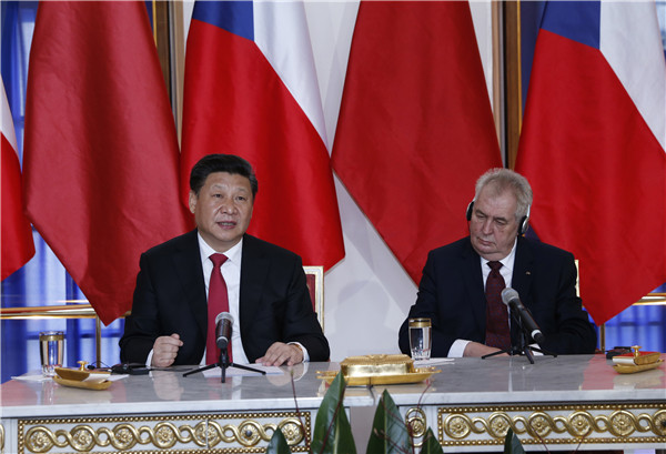 China, Czech Republic pledge for deepened co-op by forging strategic partnership