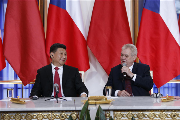 China, Czech Republic pledge for deepened co-op by forging strategic partnership