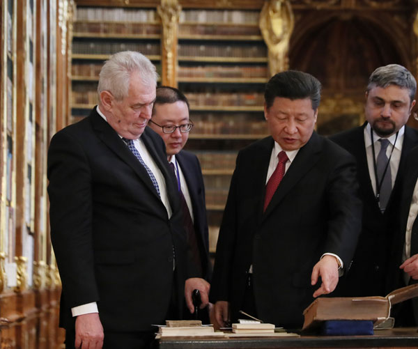 Chinese president wraps up historic visit to Czech Republic