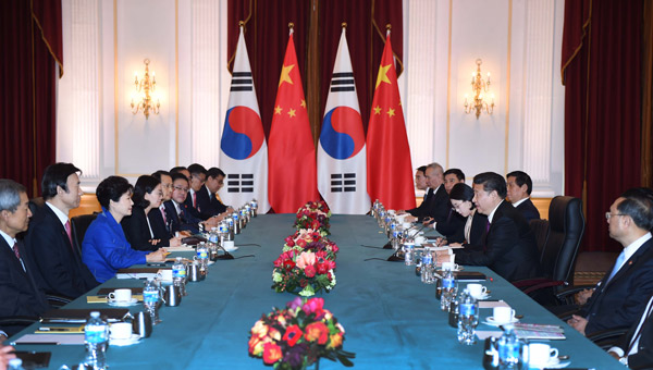 Chinese president urges dialogue on Korean Peninsula predicament